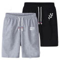 (Pack Of 2) Men’s Sweat Shorts, French Terry Short, Two Quarter Men’s Shorts. 