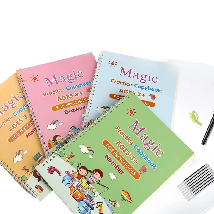 Sank%20Magic%20Practice%20Copybook%20(4%20Books%20+%20Magic%20Pen%20&%2010%20Ink%20Refills)%20Sank%20Magic%20Book%20for%20Montessori%20Children%20Tracing%20Handwriting%20First%20Preschool%20Baby%20Learning%20Books%20for%20Kids%20%7C%20SJR%20Collections%20-%20Image%202