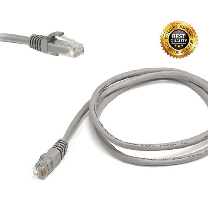 Ethernet Cable High Speed RJ45 CAT5E Network LAN Cable UTP Patch Router Computer Cables | Size 1M