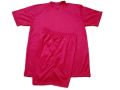 1-Set Training Soccer/Football Kit Jersey & Short 100% Polyester - Bright Red. 