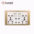 12In1 Multi Light Plug with 2 Switches. 