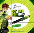 PIANO Ben10 Fountain Pen for free Style Powerful writing, Exams warrior Pen-Pack of 1 Pen. 