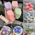 Make Up Accessories 8CM Ultra Large Makeup Blender Dry and Wet Three Cuts Makeup Sponge Travel Must-have Lightwear Cosmetic Puff For Cream Concealer Powder. 