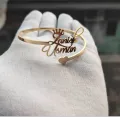 Name Bracelet , Name Bracelet For Girls, Personalized/Customized Design and Name, 24k G0ld Plated Beautiful Bracelet For Girls, Name Jewellery, Name Necklace, Name Jewllery for Women/Men, With Jewell Box. 