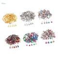 50/100pcs Lots Metal Brads Scrapbook Paper Fastener A Decorative Brads. 