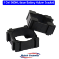 100 Pcs 18650 Li-ion Batter Spacer Holder 100 Hole 1x 3.7v 18650 Black Plastic Cell Bracket. 