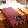 For Xiaomi Poco F6 case Matte Silicone Soft Sandstone Super Scrub Non-slip Back cover For Xiaomi Poco F6 Pro Back cover Phone Cases. 