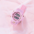Korean Macaron Color Waterproof Men's Women's Unisex Student Sport Watch. 