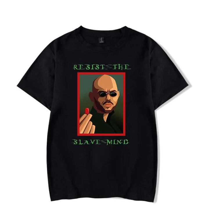 Andrew Tate Resist The Slave Mind T-shirt Unisex Crewneck Short Sleeve Tee Men Women's Tshirt 2023 Vintage Hip Hop Clothes