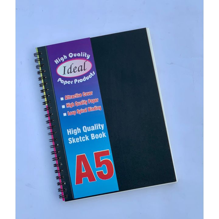 Sketch%20Book%20-%20A4%20&%20A5%20Size%20-%2050%20Sheets%20-%20130g%20Paper%20-%20Image%203