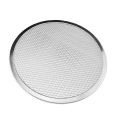 【BestGO】Nonstick Bakeware Pizza Pan Aluminum Pizza Screen For Kitchen Restaurant. 
