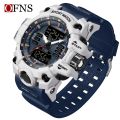OFNS Outdoor Watches For Men G Style 50M Waterproof Clock Alarm reloj hombre Dual Display Wristwatch Quartz Military Watch Sport. 