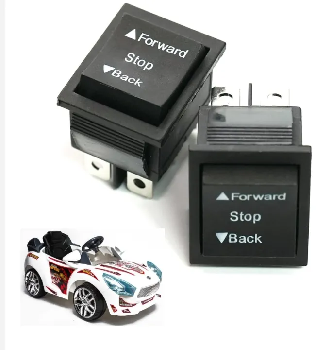 Toy car switch 2way forward and reverse 6 pin | Daraz.pk
