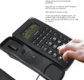 30 Days Warranty Loud Speaker Telephone Set Landline Caller ID Display Desktop Home Hotel Wired Office Landline Telephone Phone LCD Display Screen Redial Flash and Pre Dialing Function Wall Mountable Black Or White. 