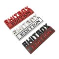 OTOKIT 1Pcs 3D Chrome Black Red Metal Emblem SHITBOX EDITION Badge Car Tail Side Sticker Accessories for Jeep Dodge Chrysler. 