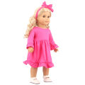 Toy Accessorie Fashion Girl Travel Suit For 43 cm Doll Clothes Baby New Born Dolls 18 inch American Dolls 1/3 Bdj Dolls. 