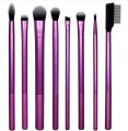 Real Techniques Eye Makeup Brush Set – Everyday Eye Essentials Kit (9 Pcs) | Professional Eyeshadow Brushes for Blending, Liner, Crease, Smudge & More. 
