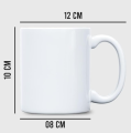 Cute Bubu Couple Story Fan Made - Printed Coffee Mug for Girls, Kids & Lovers; Ceramic Cup, White; Pack of 1. 