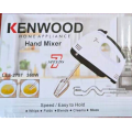Hand Mixer - Kenwood/RAF Electric Hand Mixer – 7 Speed Egg Beater – Cake Baking Mixer – Handheld Cream Blender – Powerful Imported Hand Beater Machine – Best Quality Food Mixer – Easy to Use. 
