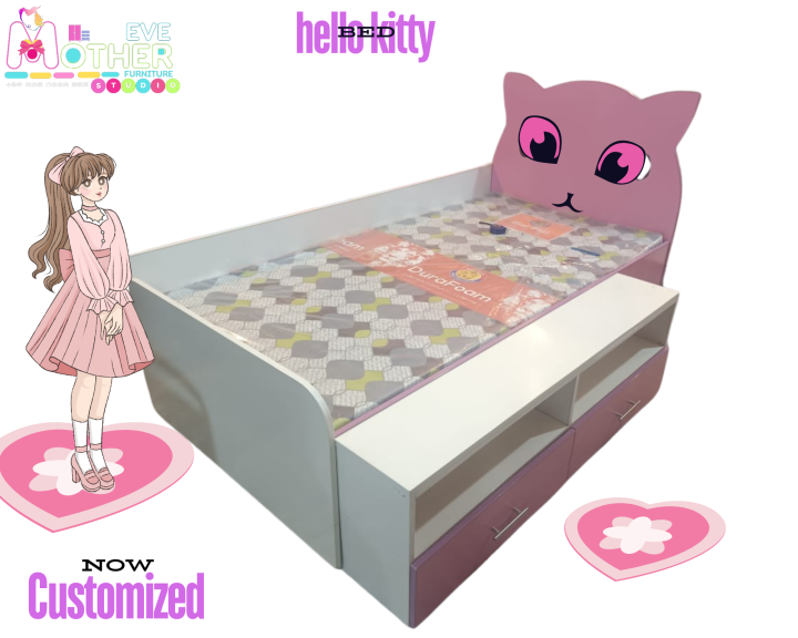 Hello%20Kitty%20girls%20single%20bed,%20kids%20bed,%20customized%20color%20and%20customized%20size.%20-%20Image%207