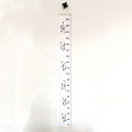 XINQIUS Children Kids Growth Chart Height Ruler Wall Sticker Ruler Growth Chart Wall Decal Height Measurement Sticker Decorative Gift. 