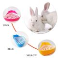 Rabbit Toilet Litter Tray,Small Animal Toilet Corner Potty, Pet Litter Trays Corner for Rabbit, Hamster. 