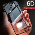 For iPhone XR (6.1 inch) 6D Gorilla Tempered Glass Screen Protector Full Edge Cover - Black. 