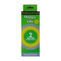 Happy Life Dotted 2's Condoms (12*2) Bulk Pack. 