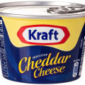 Kraft Processed Cheddar Tin 190gm-cheese for pizza-(Imported, Easy to open). 
