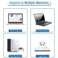 Laptop Cooling Pad,Dual Fan for Laptop Cooling,USB Folding Laptop Cooler Pad,book Fan for Students & Business Man. 