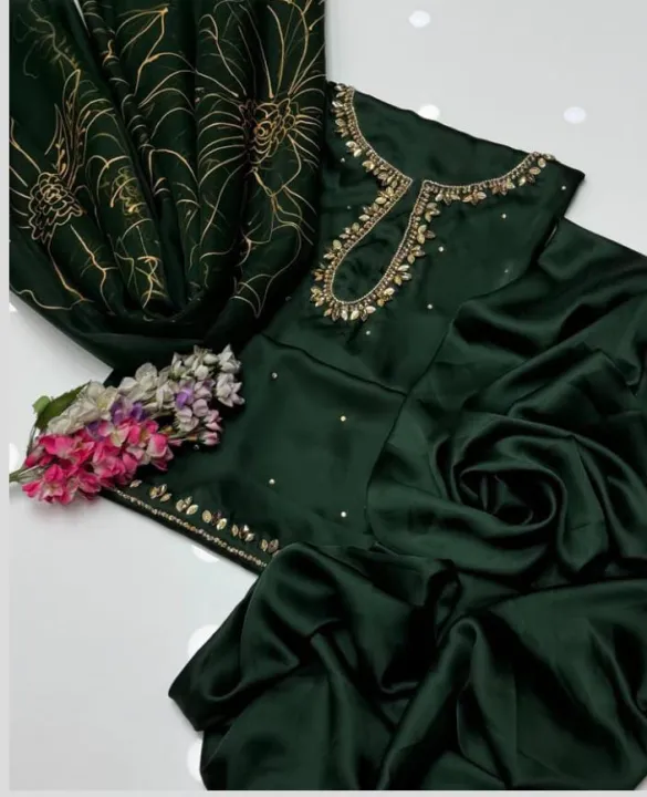 Queens%20Clothing%20Store%20%E2%80%93%203%20pc%20unstitched%20fancy%20dress%20for%20women%20%E2%80%93%20Shamoz%20Silk%20Embroidered%20Shirt%20&%20Trouser%20with%20Organza%20Brush%20Pant%20Work%20Dupatta%20-%20Image%205