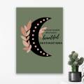 8 Various Sizes Minimalist Boho Wall Art with Motivational Quotes Posters Prints, Home & Room Decoration Items, Wall Decor Posters, Home Decor Wall Art, HD Quality Prints, Wall Hanging Room Decor Items, Wall Photo Cards Prints. 