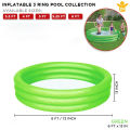 Bestway 3 Ring Inflatable PVC Swimming Pool Collection for Kids, Summer Fun & Water Games for Children, 3 feet, 4 foot, 5 ft & 6 foot Swimming Pool Size, Imported Best Way High Quality Air Home Pools. 