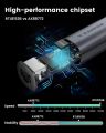 RAMPOW Type-C to RJ45 Gigabit Ethernet LAN Adapter for MacBook Pro/Air / iPad Pro (RCB39). 