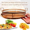 Crisper Tray, Air Fryer Tray for Oven, Deluxe Air Fry in Your Oven, 2-Piece Set, Air Fryer Baking Pan, Air Fryer Basket for Oven. 