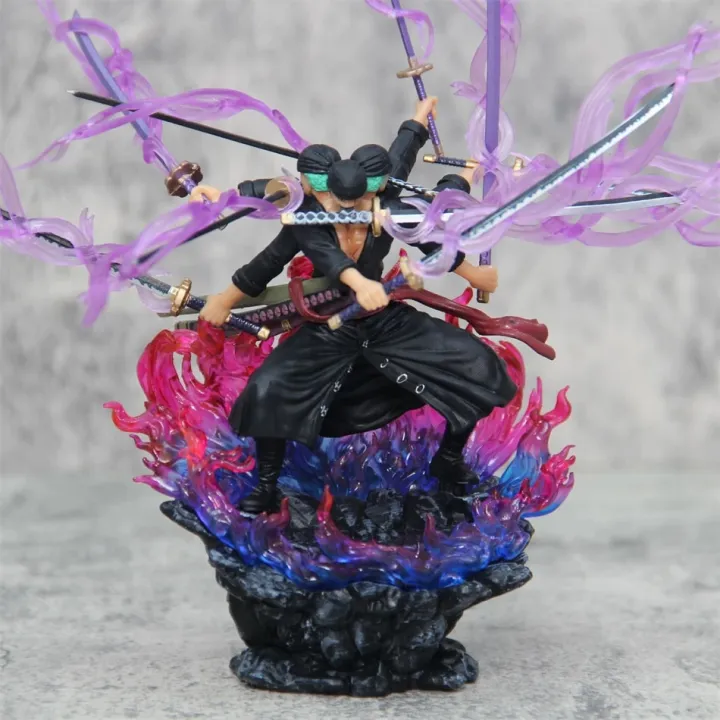 Hot%20One%20Piece%2015cm%20Anime%20Figure%20Asura%20Roronoa%20Zoro%20Statue%20Action%20Figure%20Collection%20Model%20Kid%20Toy%20-%20Image%202