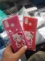 Tecno Spark 6 Go Hello Kitty Premium Quality with key chain Soft Back Cover Good looking / girlish Case For Girls. 