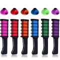 6/1pcs Hair Color Chalk Temporary Hairs Dye To Cover Gray Hair Girl Coloring Comb disposable Hair Mascara Women Coloring Brush. 