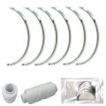 10 suture needles for veterinary surgery, surgical sutures, curved needles pigs sheep poultry beasts and suture needles. 