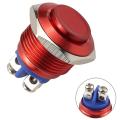 1Pc Momentary Push Button Switch 16mm Waterproof Mount Button Switch Encounter. 