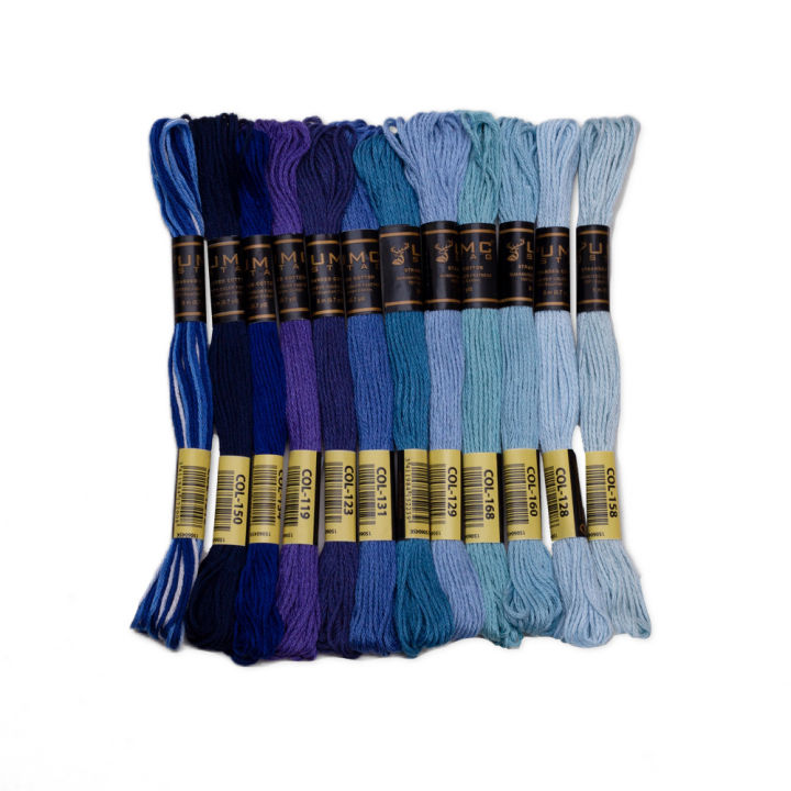 UMC%20STAG%2012%20Pieces%20Multicolour%20Tones%20%7C%20Premium%20Embroidery%20Thread%20%7C%20100%25%20Egyptian%20Cotton%20Premium%20Skeins%20%7C%20Cross%20Stitch%20Embroidery%20Floss%20%7C%20Oeko%20TEX%20Certified%20Stranded%20Cotton%20Anchor%20Thread%20-%20Image%204