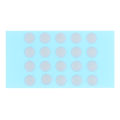 Universal Mouse Non-slip Foot Sticker Small Round Dot Mouse Skates Mice Glide Feet Control Speed Version Anti-slip Sticker Ruishu. 