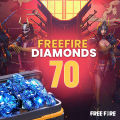 Garena Free Fire Diamonds  70. 