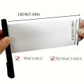 1Pc Custom Advertisement Pull-up Pen Multi-colour Student Brush Strip Pen Automatic Retractable Roll-up Pen Neutral Pen. 