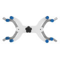 Titration Clip Laboratory Chemistry Bilateral Iron Burette Clamp Dropper Holder Experiment Fixing Accessory. 