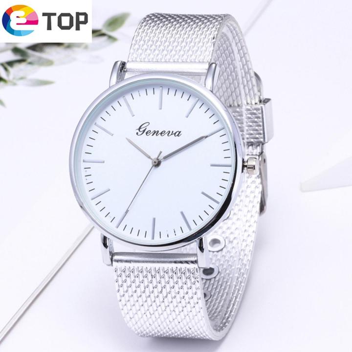 【ETOP】Watch Ladies Jam Tangan Wanita Style Ladies Perempuan Girls Leisure Lawa Gift Ladies Girls