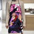 Jujutsu Kaisen Apron Grill Kitchen Chef Apron Professional For Bbq Baking Cooking For Men Women 68x95cm. 