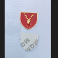 1pc markhor metal red logo for all cars and bikes high quality,cars exterior acessories. 