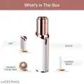 Face Value hair Remover Women’s Facial Hair Trimmer, Painless, USB Rechargeable, Waterproof, Travel-Friendly Hair Remover for Lip, Chin & Cheeks. 