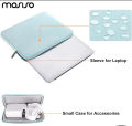 MOSISO Laptop Sleeve Bag 13 and 14 Inches , Unisex Neoprene Vertical Case with Pouch - Multicolor. 